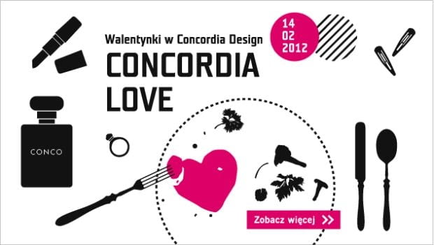 walentynki, concordia design