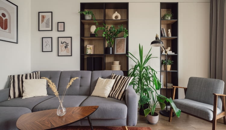 Aranżacja 65-metrowego mieszkania w Poznaniu z elementami stylu vintage