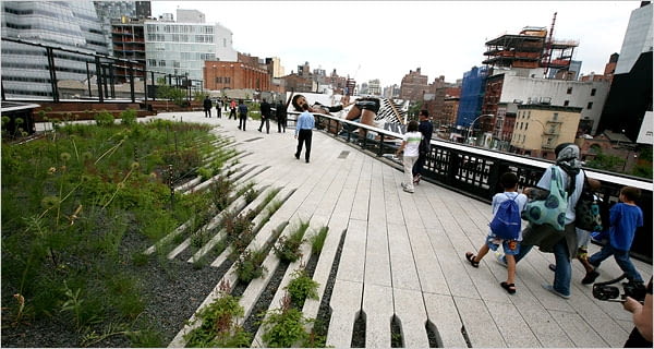 nowy jork, high line,
