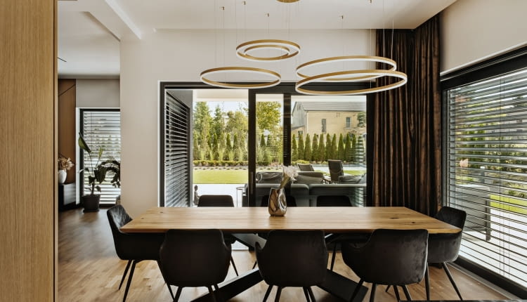 Wnętrza domu w Katowicach - realizacja pracowni AVO Architekci