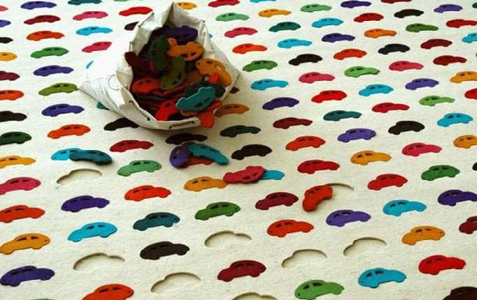 dywan; projekt: Agnieszka Czop i Joanna Rusin