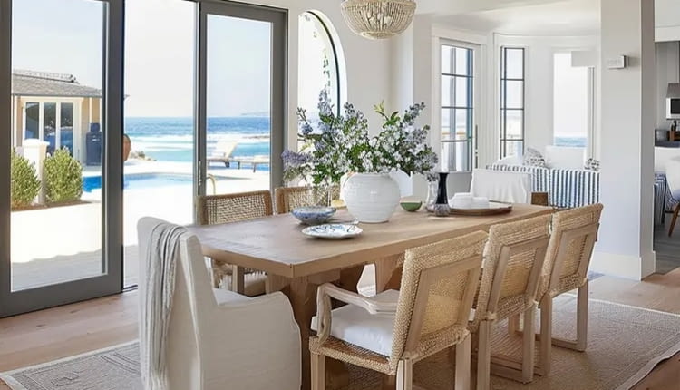 Jadalnia w stylu Hampton