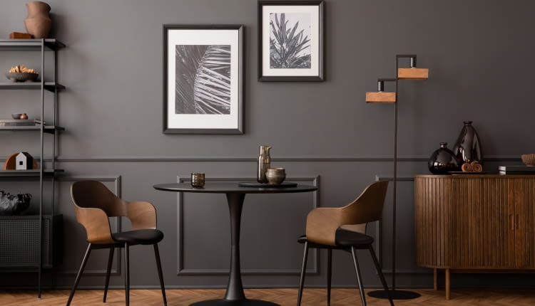 Szare wnętrza - nowoczesna aranżacja mieszkania
