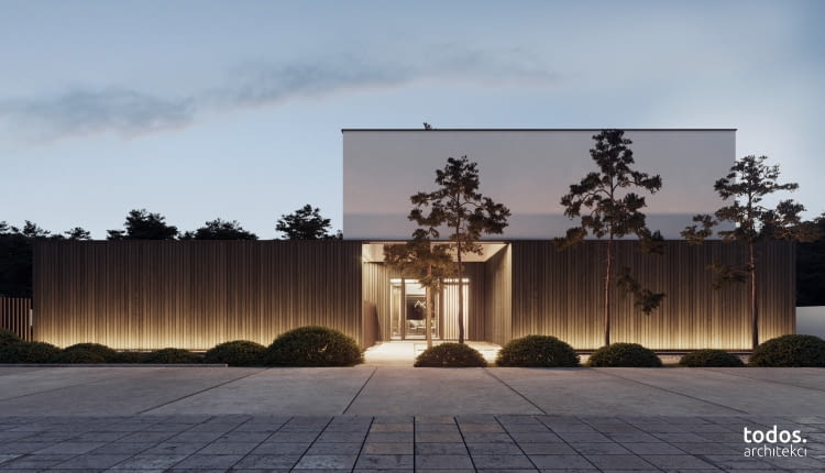 Dom pod Bydgoszczą projektu pracowni todos