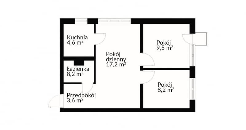 Aranżacja wnętrza - wersja przed zmianami projekt wnętrz aranżacja wnętrz wnętrza architekt wnętrz