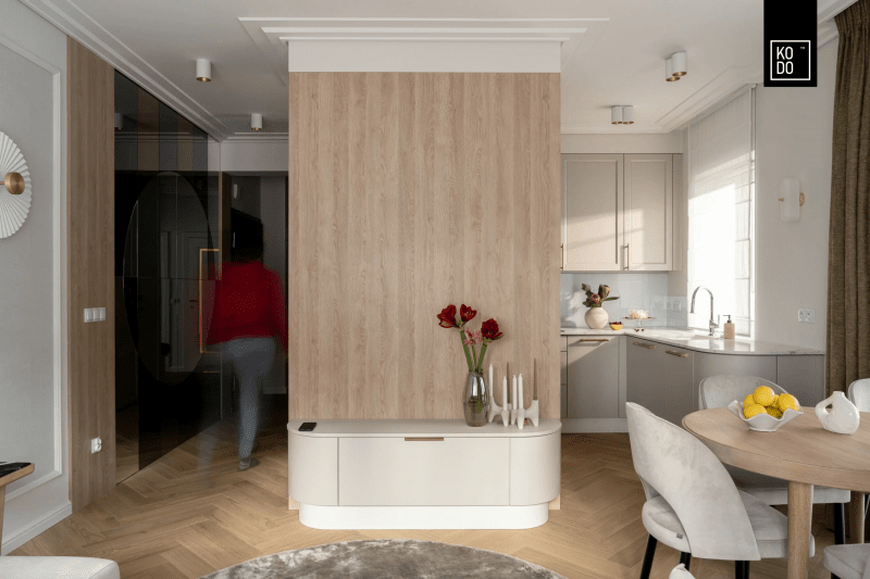 Aranżacja 60-metrowego mieszkania we Wrocławiu Aranżacja 60-metrowego mieszkania we Wrocławiu