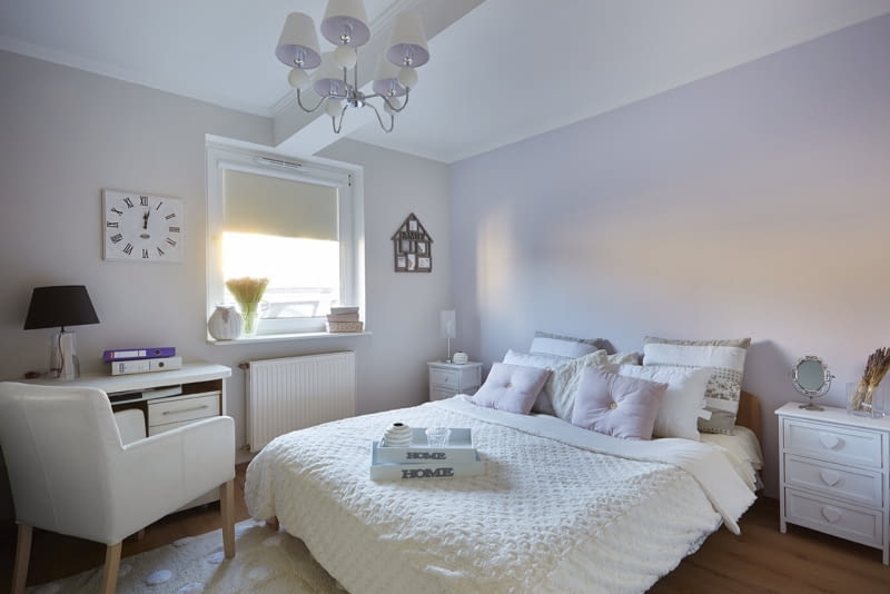 Sypialnia po metamorfozie. Sypialnia po metamorfozie, Home Staging, metamorfoza wnętrz