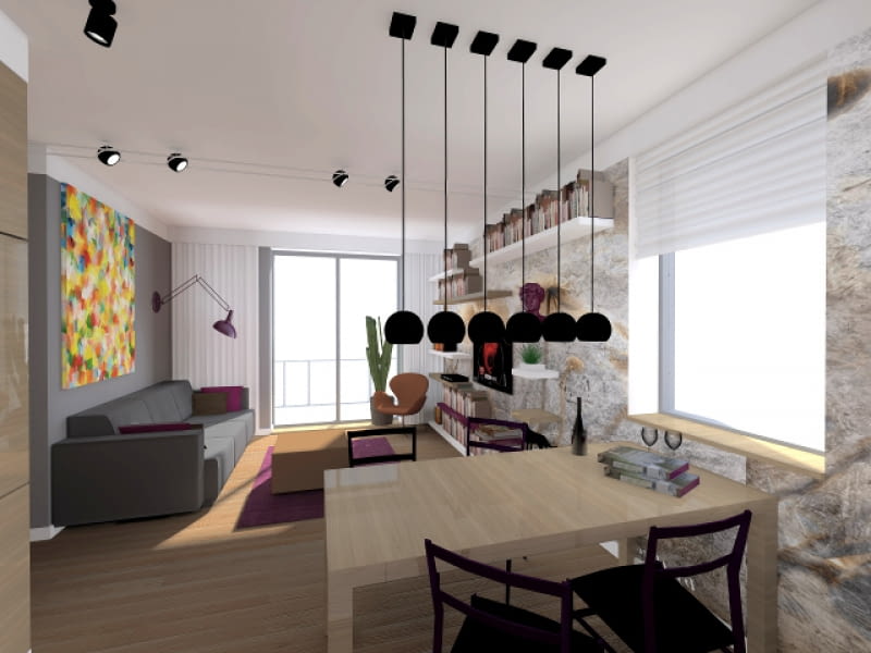 Projekt kawalerki 30 m2 Projekt kawalerki 30 m2