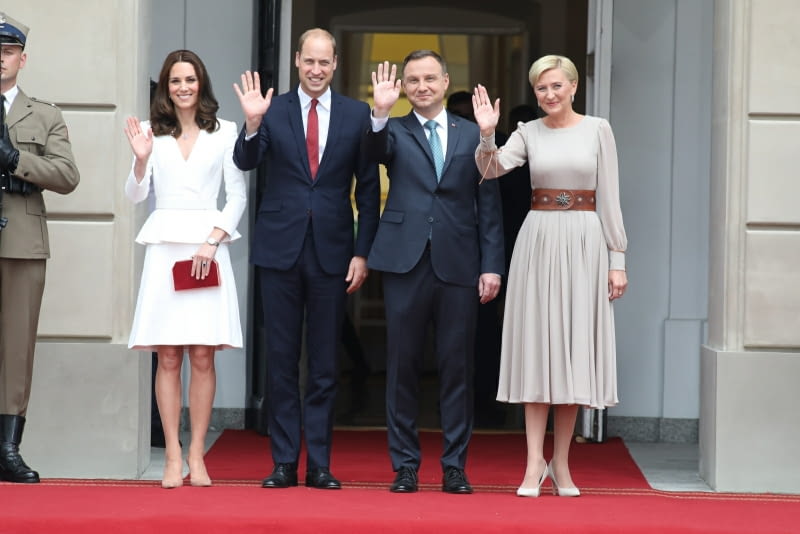 Kate i William w Polsce Kate i William w Polsce