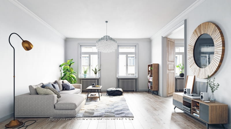 Mieszkanie całe w bieli