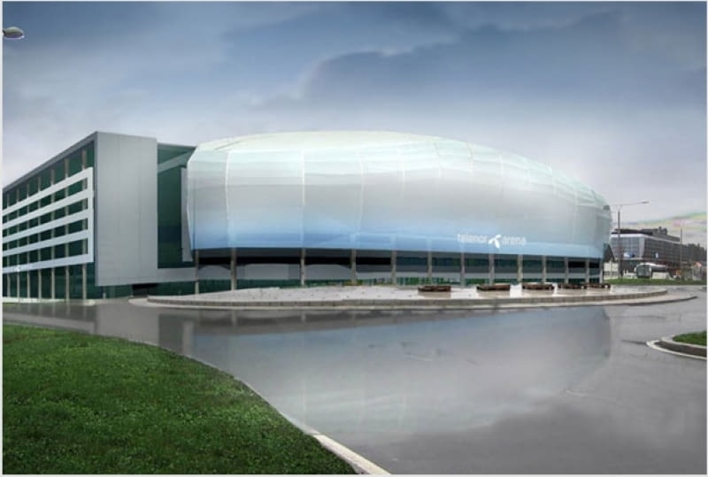 Telenor Arena w Oslo, proj. pracownia HRTB stadion, telenor arena, oslo, archiwizje, hrtb