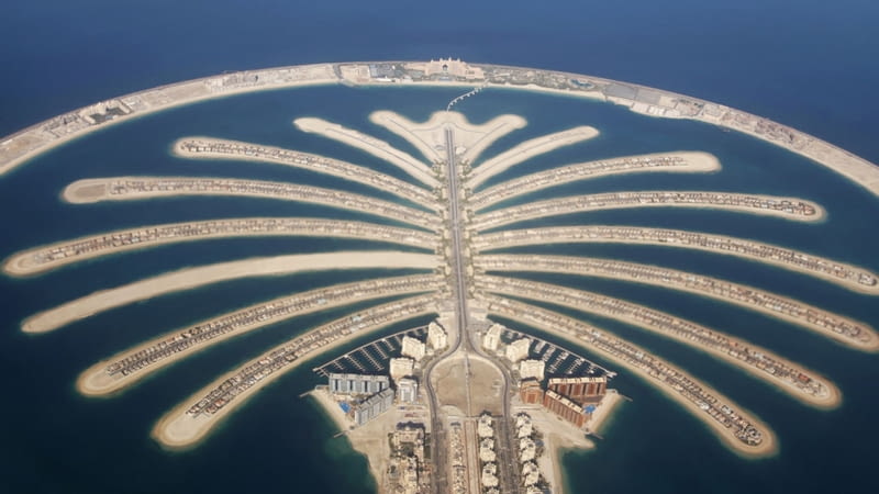 Dubaj z lotu ptaka Dubaj z lotu ptaka