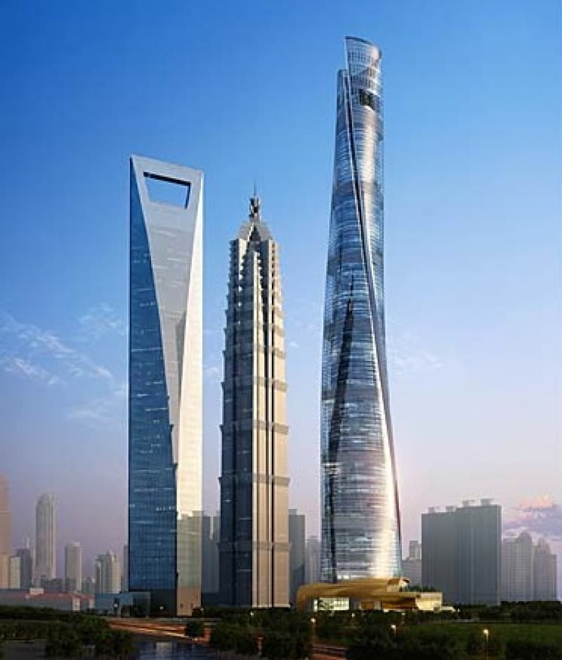 The Shanghai Tower, Szanghaj, Chiny, Projekt: Gensler The Shanghai Tower, Szanghaj, Chiny, Projekt: Gensler