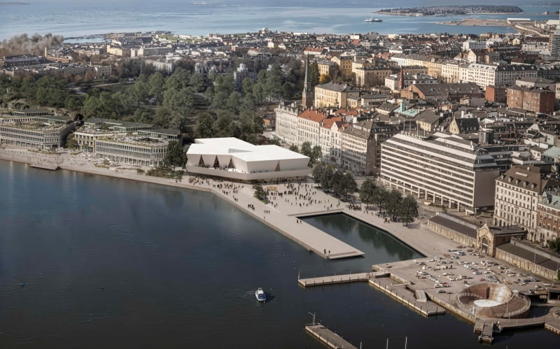 Muzeum Architektury i Wzornictwa w Helsinkach. Proj. JKMM Architects Muzeum Architektury i Wzornictwa w Helsinkach. Proj. JKMM Architects