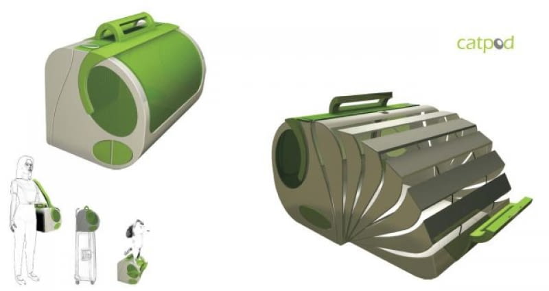 CATPOD - transporter dla kotów domowych, proj. Daria Piotrowska, YOUNG DESIGN 2010 design, projekty