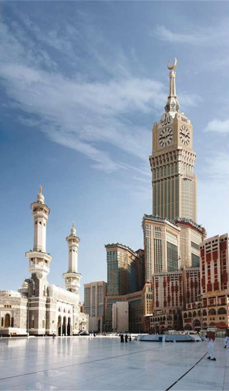 Drugi co do wielkości budynek na świecie, powstaje właśnie w Mekce w Arabii Saudyjskiej. Drugi co do wielkości budynek na świecie, powstaje właśnie w Mekce w Arabii Saudyjskiej.