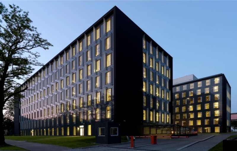 University Business Park w Łodzi, projekt NOW Biuro Architektoniczne Sp. z o.o., architekt Andrzej Owczarek University Business Park w Łodzi, projekt NOW Biuro Architektoniczne Sp. z o.o., architekt Andrzej Owczarek