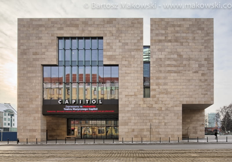 Teatr Muzyczny Capitol we Wrocławiu, więcej zdjęć na www.makowski.co Teatr Muzyczny Capitol we Wrocławiu, więcej zdjęć na www.makowski.co