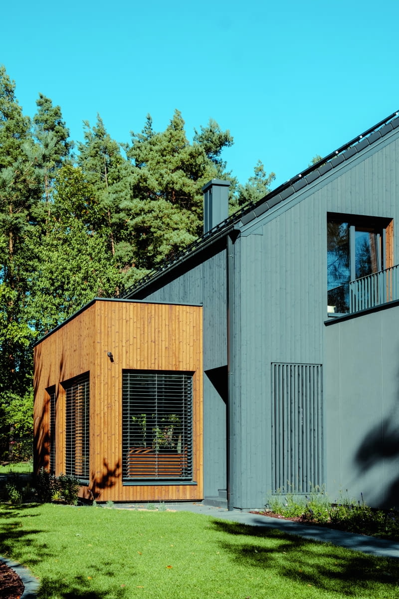 Elewacja  hartowana ogniem