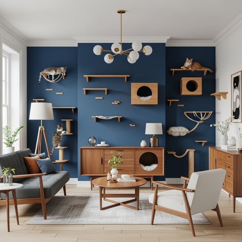 Koci raj w mieszkaniu