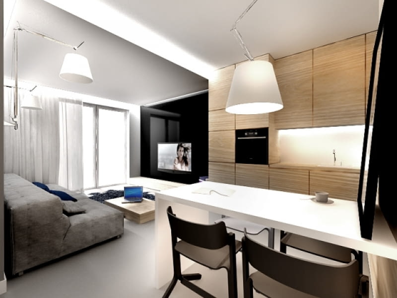 Projekt mieszkania, propozycja architekta Projekt mieszkania, propozycja architekta