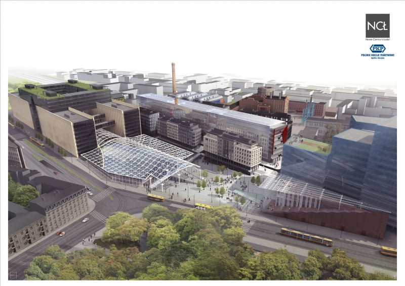 Nowe Centrum Łodzi Łódź - nowe projekty