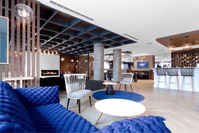 Wnętrza hotelu Number One w Gdańsku Designerskie wnętrza hotelu Number One w Gdańsku