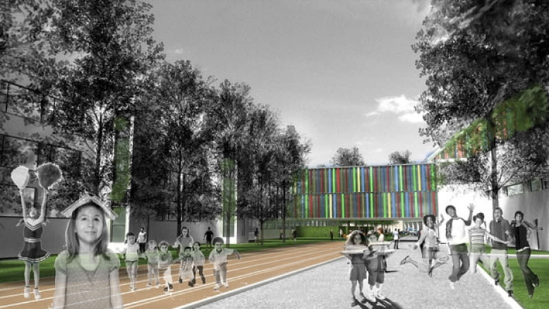 Szkoła Podstawowa Nr 84, Wrocław proj. Biuro Projektów R2 Rubik Lesław Biuro Projektów R2 Rubik Lesław