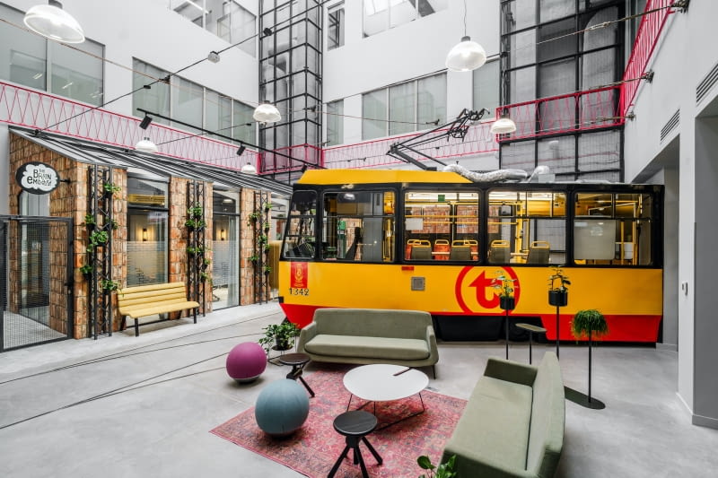 Brain Embassy Młynarska - living room Brain Embassy Młynarska - living room