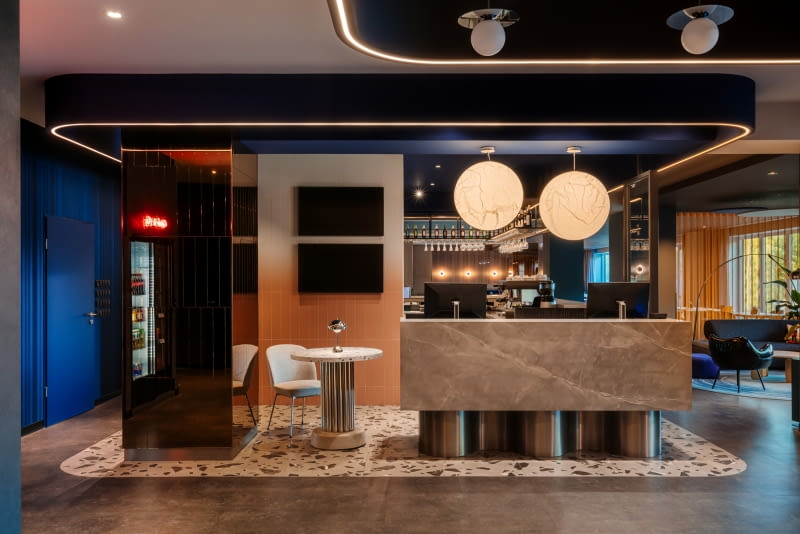 Hotel Ibis Styles Katowice. Proj. AKA Studio