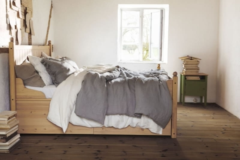 Sypialnia sypialnia, łóżko, jak śpią Polacy, jak mieszkają Polacy, badania, badania IKEA