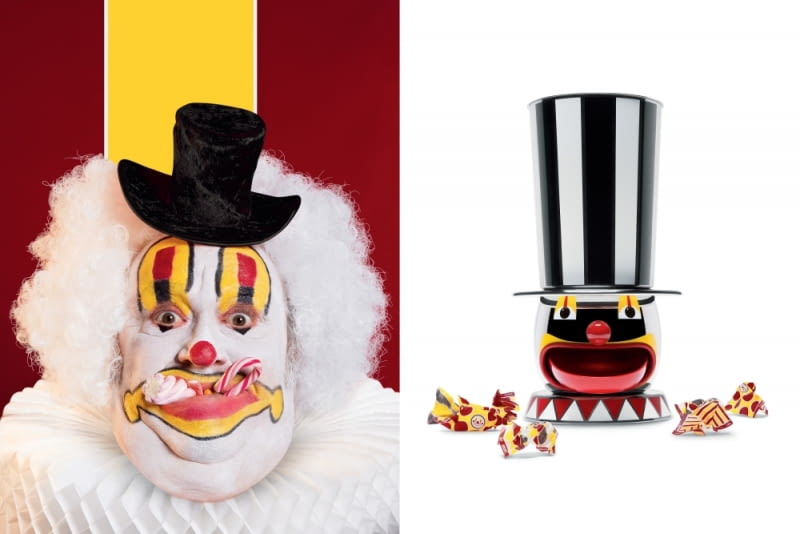 Pojemnik na słodycze z kolekcji Circus Marcel Wanders zaprojektował nową kolekcję dla Alessi