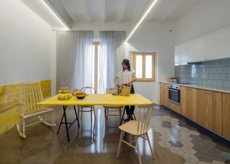 Mieszkanie w Barcelonie. Proj. Nook Architects mieszkanie, nowoczesne mieszkanie, zdjęcia mieszkanie