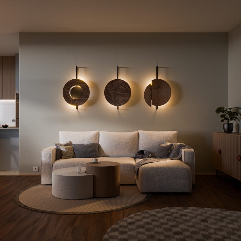 Kinkiety z kolekcji Sunset Led D