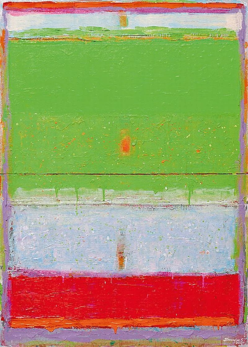 Fresch, 2015, akryl na płótnie, 140 x 100 cm. obrazy, Sebastian Skoczylas