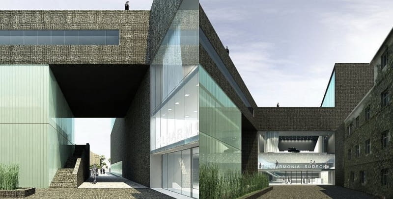 Centrum Kultury w Wałbrzychu, proj HS99 Centrum Kultury w Wałbrzychu, proj HS99