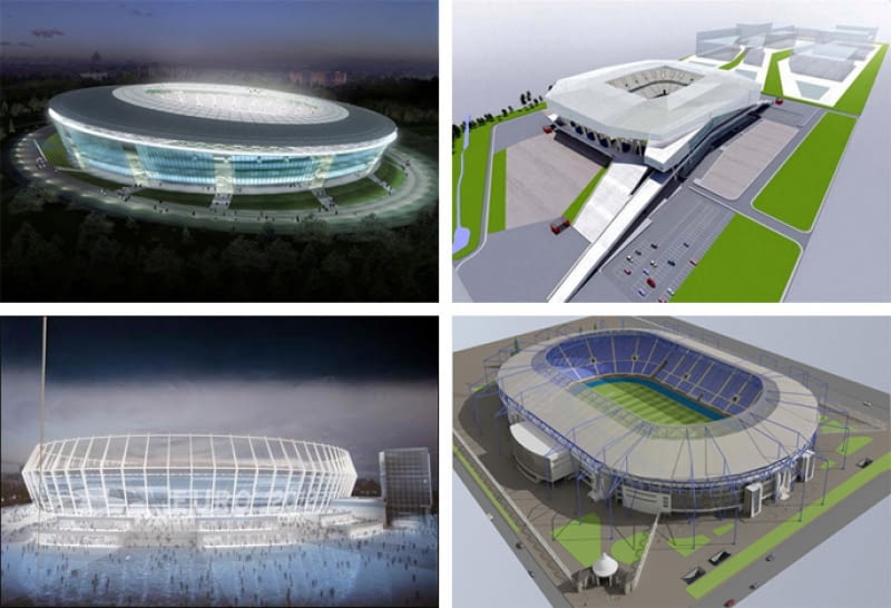 Donbas Arena w Doniecku stadion, donieck, lwów, euro 2012, kijów, ukraina, sport, charków