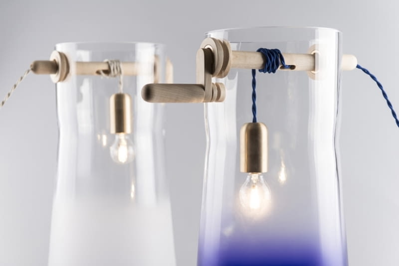 Lampy "Well Lights", proj. MEJD lampa, oświetlenie