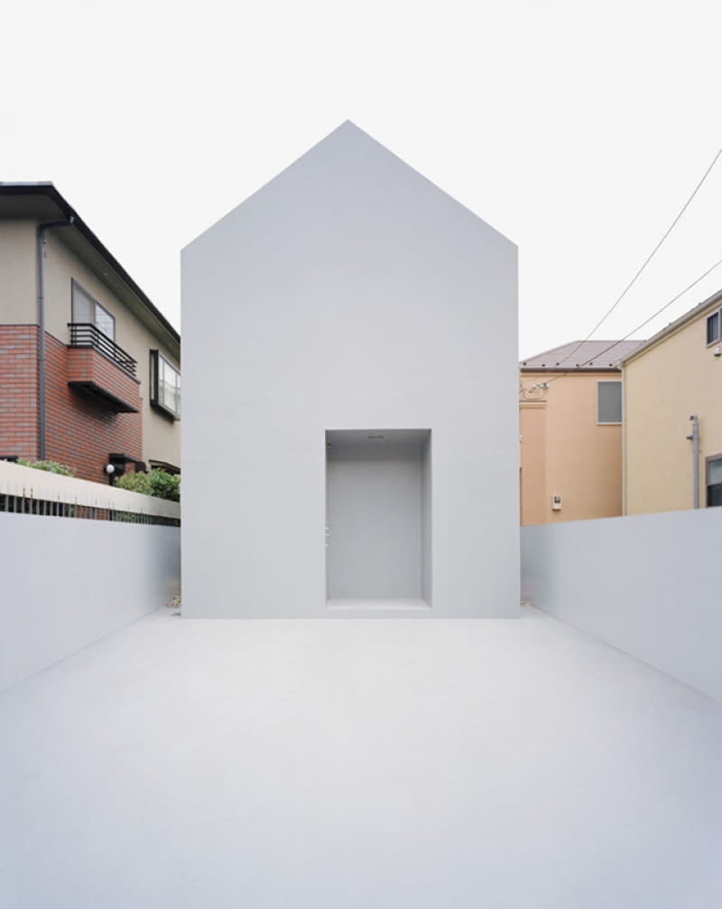 Minimalistyczny dom w Tokio - Ghost house, autor Datar. japonia, dom, minimalizm, tokio, datar, dom jednorodzinny