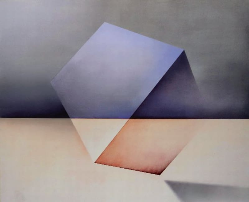 Wniebomigracja III, 2014, olej na płótnie, 110 x 100 cm. dekoracje, obrazy, Karolina Jaklewicz