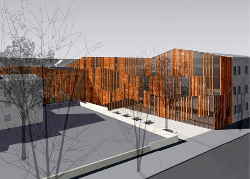 Małopolski Ogród Sztuki Małopolski Ogród Sztuki, projekt, wizualizacje, architektura, teatr, kraków