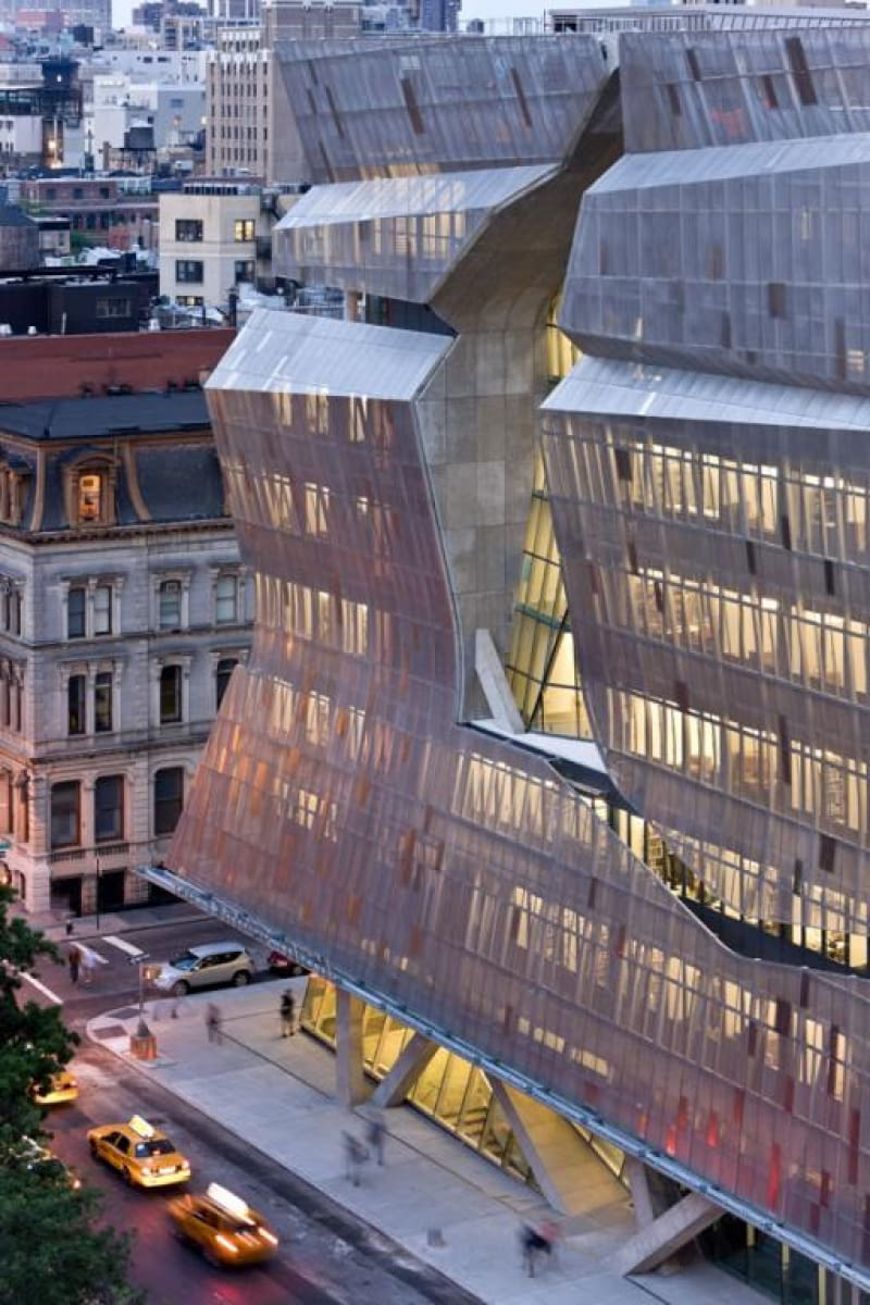 Nowa siedziba The Cooper Union The Cooper Union, morphosis, Thom Mayne, architektura