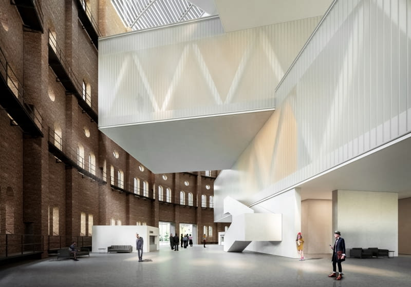 Projekt adaptacji dawnych zbiorników gazu na centrum kultury Projekt adaptacji dawnych zbiorników gazu na centrum kultury