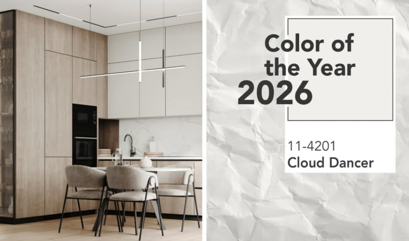 Kolor Roku 2026 wg Pantone - aranżacje wnętrz Kolor Roku 2026 wg Pantone - aranżacje wnętrz