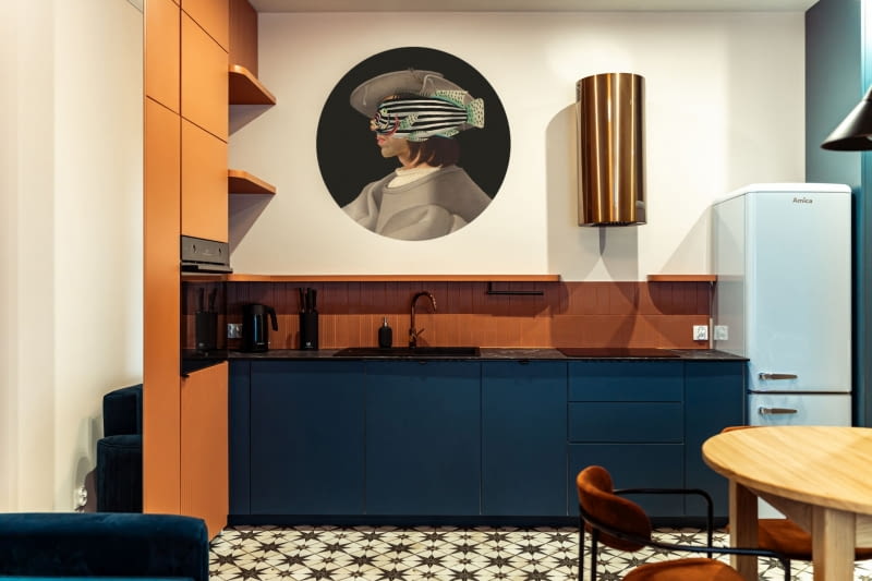 Kubański temperament w sercu Krakowa – aranżacja mieszkania