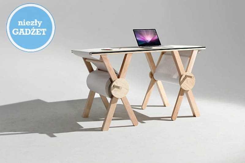 Analog Memory Desk - biurko dla robiących notatki biurko, design, projekt