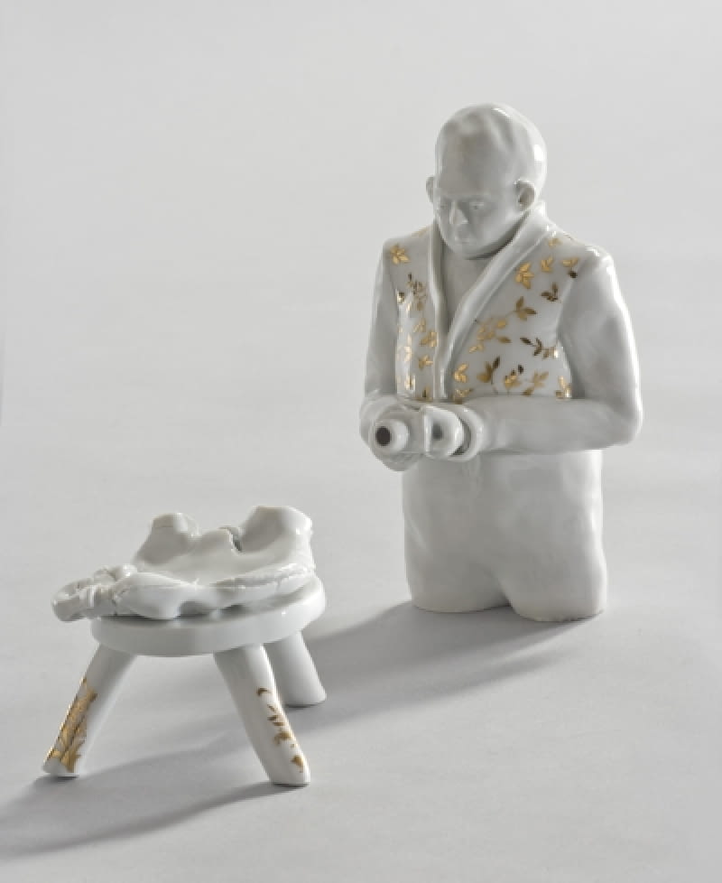autor: Marianne Eggimann wystawy, porcelana