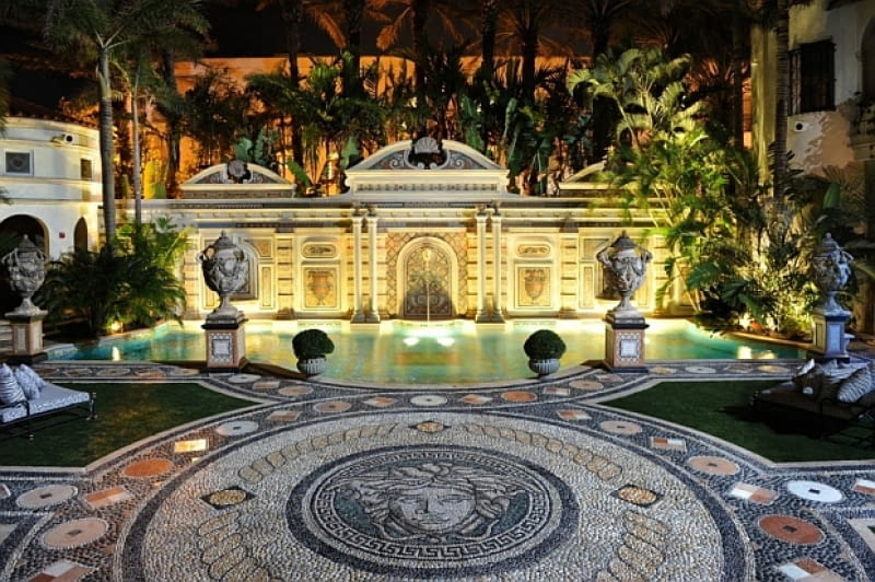 Casa Casuriana - willa Versace Casa Casuriana, willa Versace, Giani Versace, willa w Miami, luksusowa willa Versace, willa Vesace sprzedana