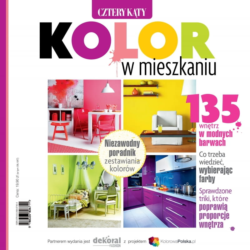 Kolor we wnętrzu, autor: Elżbieta Błasikiewicz, wyd. Agora