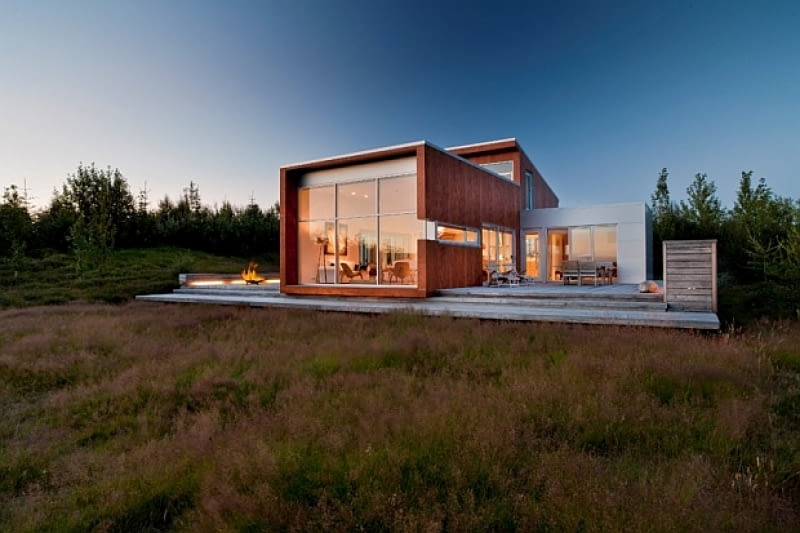 Ice House - proj. Minarc pasywny dom, nowoczesny dom, dom w minimalistycznym stylu